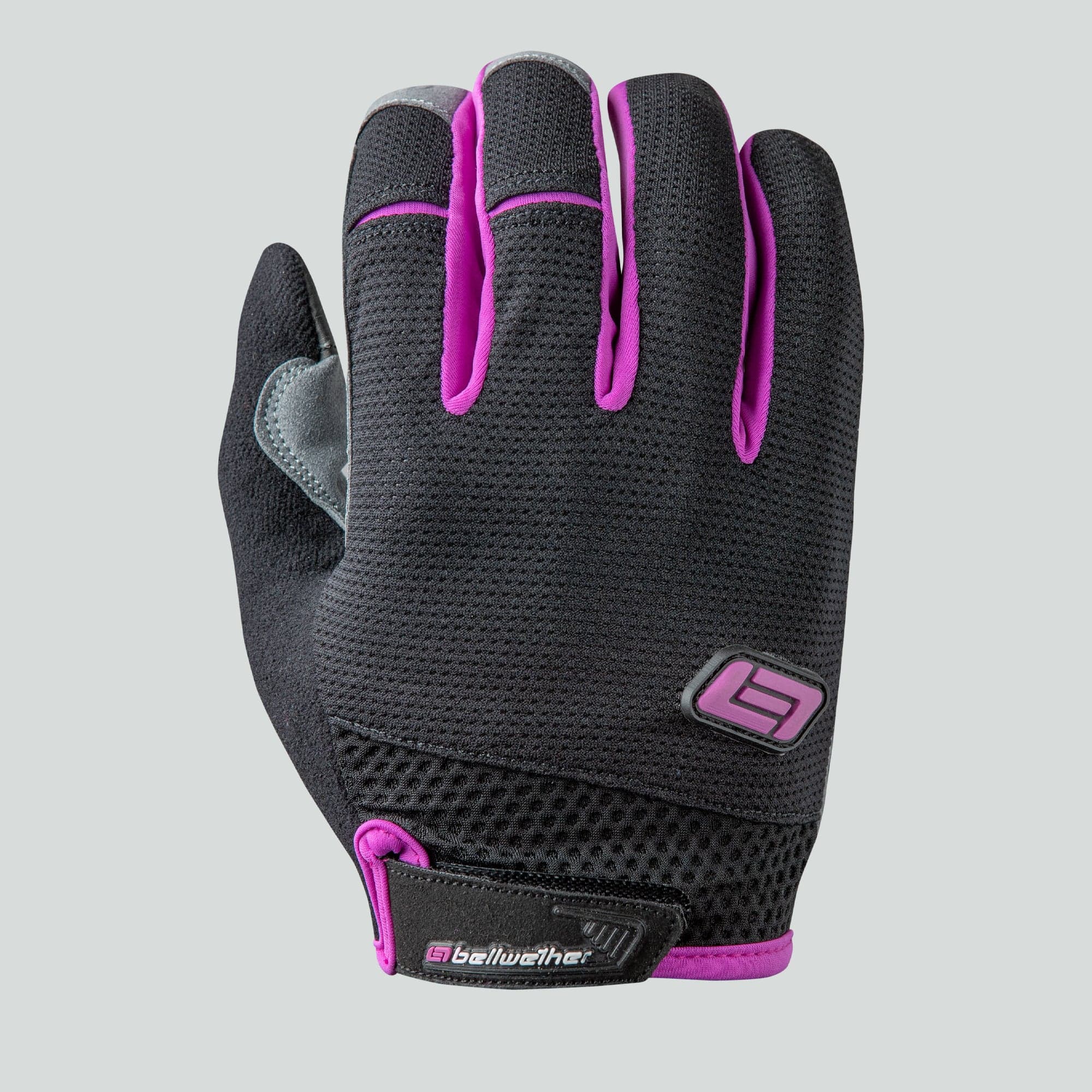 Guantes Bellwether Womens Direct Dial, Black/Fuchsia